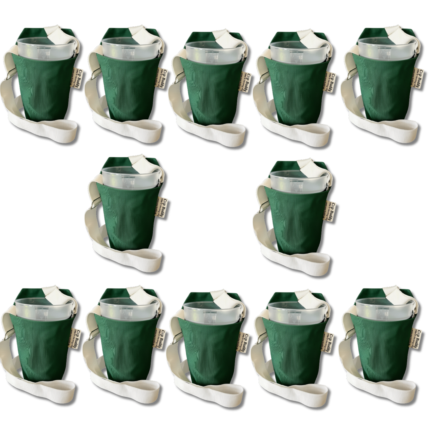 Cup Buddy® grün-weiß Starter Edition 10'er Fan Pack
