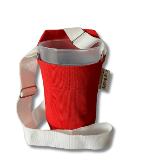 Cup Buddy® Getränketräger Starter Edition - rot-weiß
