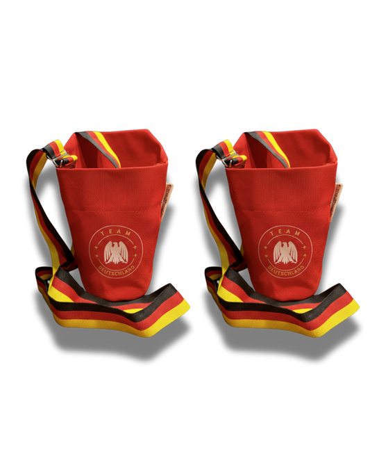 Cup Buddy® WM 2026 Fan-Edition 2er Bundle – Public Viewing, rot