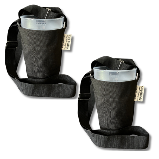 Cup Buddy® Getränketräger Starter Edition - schwarz-schwarz