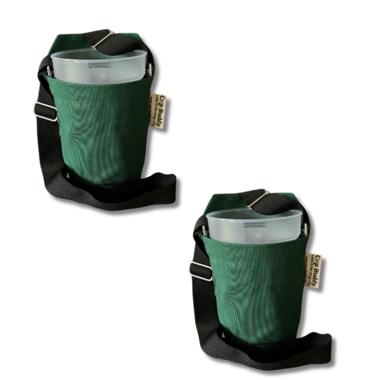 Cup Buddy® Getränketräger Starter Edition - grün-schwarz