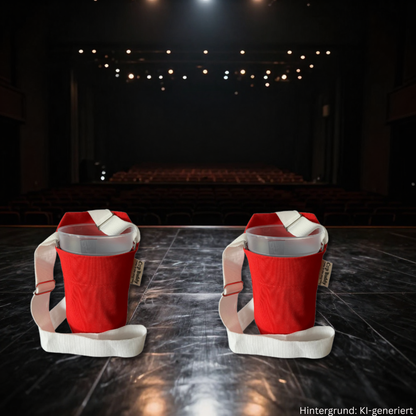 Cup Buddy® Getränketräger Starter Edition - rot-weiß