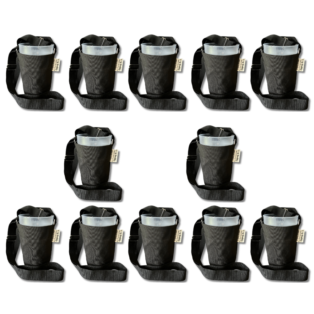 Cup Buddy® Getränketräger Starter Edition - schwarz-schwarz