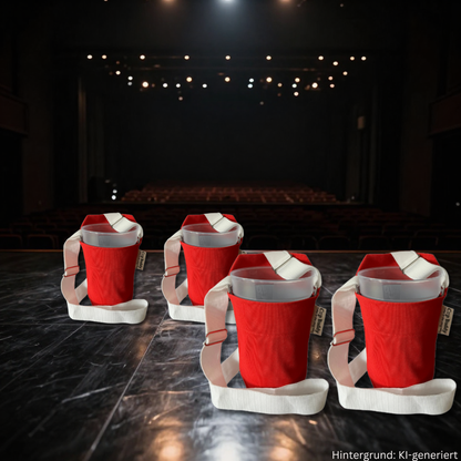 Cup Buddy® Getränketräger Starter Edition - rot-weiß