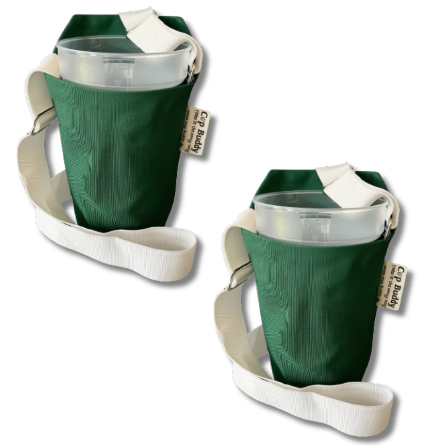Cup Buddy® grün-weiß Starter Edition 2'er Fan Pack