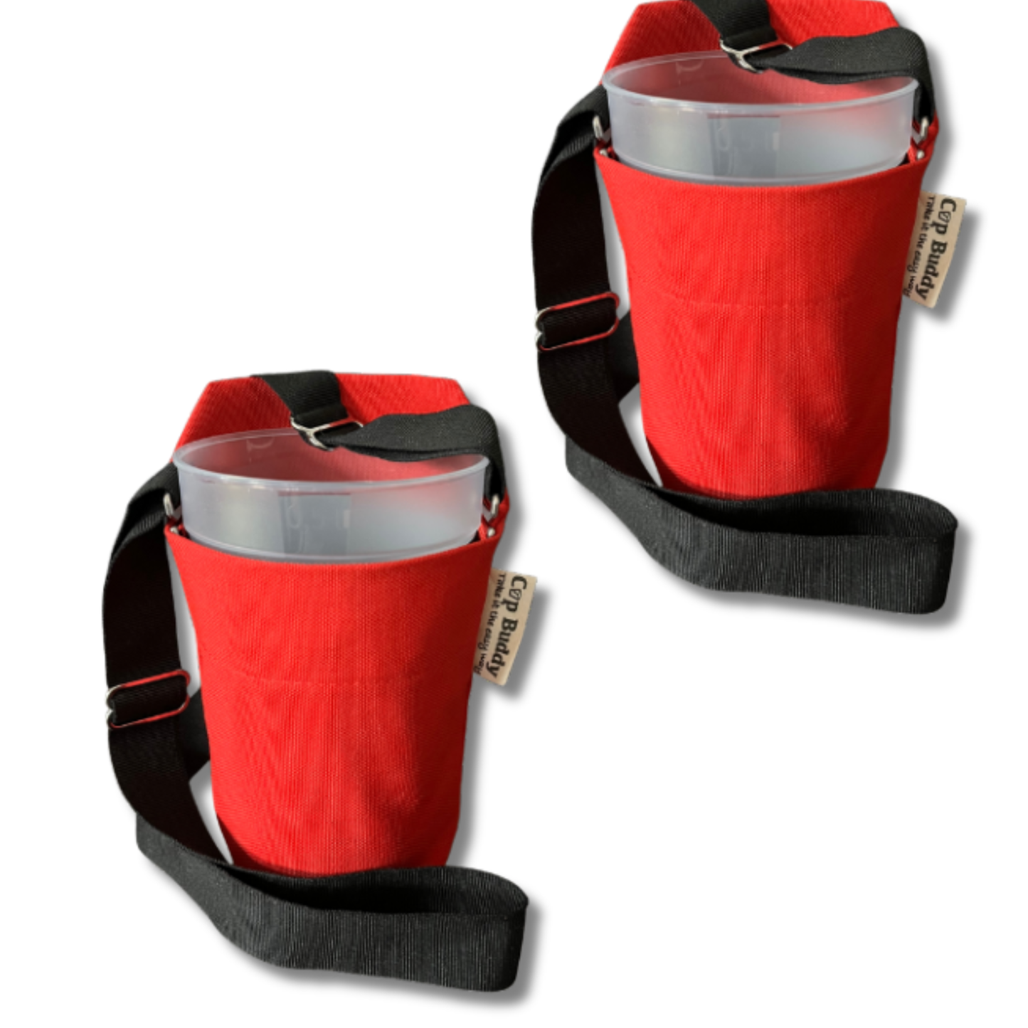 Cup Buddy® rot-schwarz- Starter Edition 2'er Fan Pack